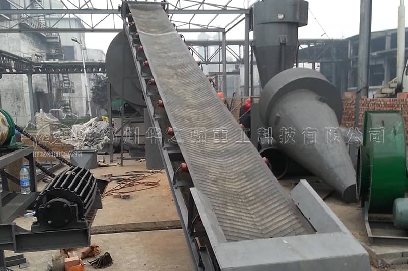 陜西有機(jī)肥設(shè)備生產(chǎn)線現(xiàn)場(chǎng)